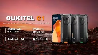OUKITEL -  GI - 10600mAh Battery Rugged Phone - Ready For Any Condition