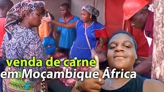 como è a venda de carne em Moçambique em África