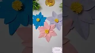 Paper Flower DIY #diy #paperart #craft #DIYFLOWERS #paper #papercrafts #origami #PaperFlowers