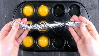 這就是為什麼要將6顆蛋分別放入馬芬模具裡，結果不會讓人失望的！