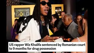 Американский рэпер Wiz Khalifa приговорен румынским судом к 9 месяцам лишения свободы за хранение...