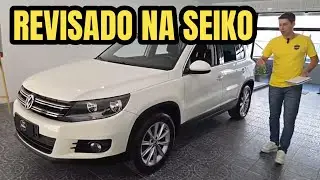 VW Tiguan TSI 2014 / revisado na Seiko / À VENDA// Caçador de Carros