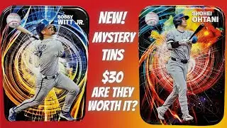 New!! 2025 Championship Collection Baseball Tins by MJ Holding! ** Mystery Baseball Card Packs! **
