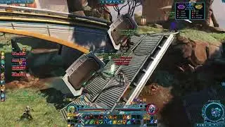SWTOR PVP Ruffian Scoundrel 7.4: Makeb arena, not sure if breaking the mez first is the best idea...