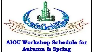How To Find AIOU Workshop Schedule | @wisalahmad9