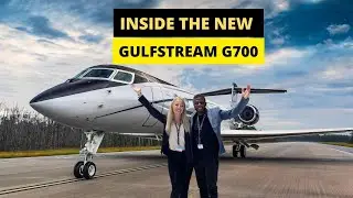 Inside the New Gulfstream G700 Private Jet