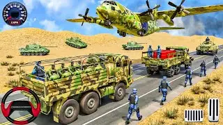 Army Cargo Vehicle Transport - Airplane Vehicle Transporter Truck Driving - Android GamePlay