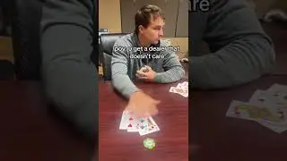 Where are these dealers at? #gamble #funny #poker #games #shorts