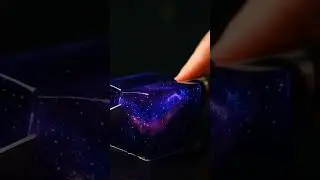CUTTING GALAXY CAKE IN ASMR #asmr #satisfying #foryou #relaxing #food #cuttingcake #galaxy