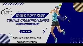 Join~TV+ Dubai Tennis Championships ~Live++*sTREAM Tennis Live STRE@M