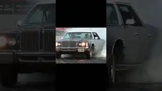 Awesome Burnout Chrysler New Yorker 440 V8  #Mopar #Burnout #ChryslerNewYorker #Landyacht