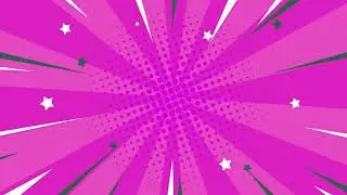 4K Pink Comics Background Video | Stocklate #backgroundvideo #bokeh