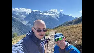 Tour Du Mont Blanc Stage 8 and half of stage 9. Ladders!!!