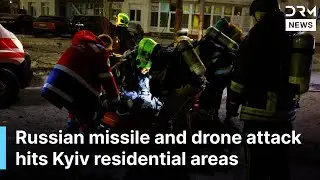 &ldquo;This Is Terror&rdquo; Kyiv Residents React After Russian Missile And Drone Assault | DRM News | AB1F