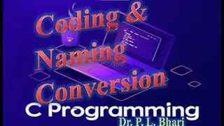 5. Coding & Naming Convention in C || #programming || #programming || #conversion