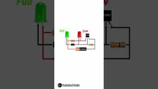 How to make 3.7V Battery Full & Low level Indicator Using BC547 Transistor #technicalrafat