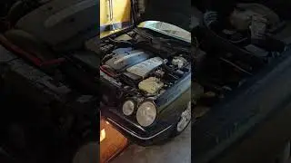 Mercedes W210 OM613 3.2cdi Cold Start +22C