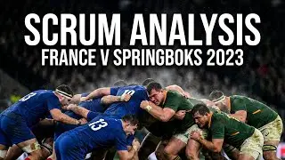 rugby scrum analysis #1: France vs springboks rugby world cup