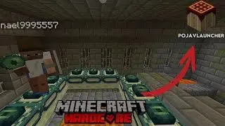 Zerando o Minecraft hardcore no Pojavlauncher