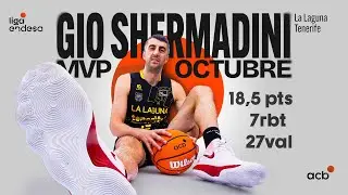 GIORGI SHERMADINI, MVP del mes de octubre | Liga Endesa 2025-26