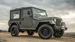🔥 Mahindra Jeeto Jeep Military Grey | Baby Army Jeep Look 😱 Must Watch!!