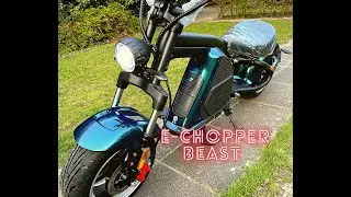 m8 e-chopper quick video by e-chopper beast