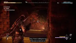 Horizon Forbidden West_2022 advise on use of the Pullcaster