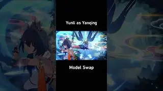 Yunli as Yanqing | Honkai Star Rail Model Swap
