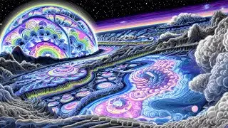 Low Brainwave Frequencies | Hypnotic Visual Illusion for Deep Trance, Calm Focus, Meditation & Sleep