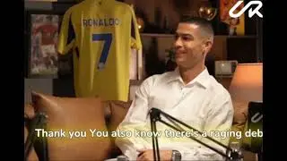 Ronaldo Sparks Goat Debate 