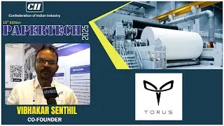 Torus Robotics at PaperTech Expo 2025 | Driving Efficiency & Sustainability in Paper Industry