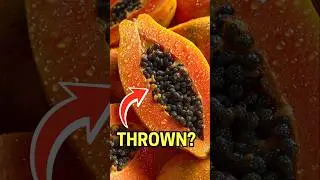 These Papaya Seeds Aren&rsquo;t Just Trash #shorts #naturalremedy #food