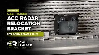 How to Install Ford Ranger Radar Relocation by Cali Raised LED