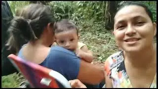 Aventura com bebê na Chácara 😁