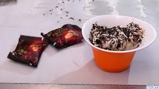 Ice Cream Rolls With Dark Fantasy Choco Fills || Amazing Dark Fantasy Biscuits Recipe