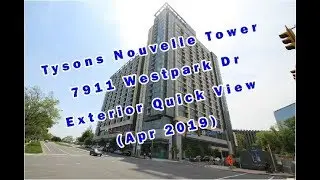 Tysons Nouvelle Residential Tower Exterior Quick View (Apr 2019)