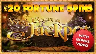 Wish Upon a Jackpot ** &pound;20 Fortune Spins **