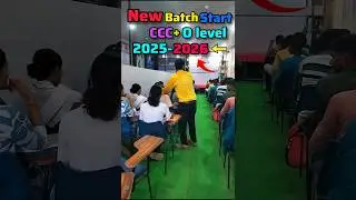 computer kaise shike || o level new batch 2026||ccc computer course #shorts #ccc