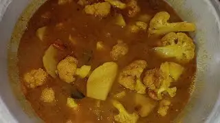 ଫୁଲକୋବି ଚିଙ୍ଗୁଡ଼ି ତରକାରୀ 