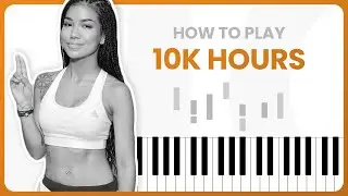 How To Play 10K Hours By Jhen&eacute; Aiko ft. Nas On Piano - Piano Tutorial (Part 1 - Free Tutorial)