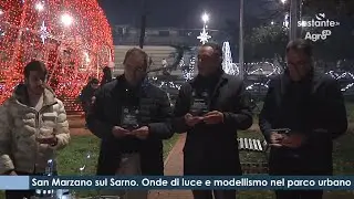 San Marzano sul Sarno. Onde di luce e modellismo nel parco urbano