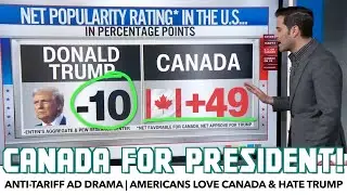 Americans Love Canada, Hate Trump | Wild Drama Over Anti-Tariff Ad
