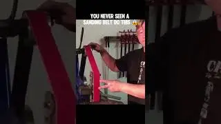 Cutting awayyy with our Ceramic Shredder Sanding Belts🙏🏼🙂&zwj;↕️ #abrasives #metalwork #sanding #belt