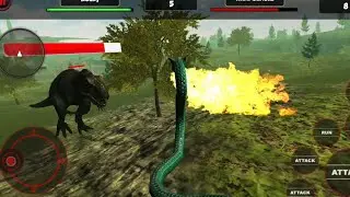 Best Dino Games - Angry Anaconda 🐍 vs 🦖 Dinosaur Simulator Android Gameplay Dino Games Dino videos