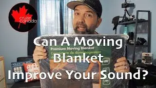 Getting Better Studio Sound using Moving Blankets | Does it work to Remove Echo?
