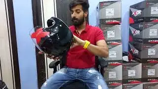Axor Brute helmet . Newly launched in india best full face retro style helmet under 4000