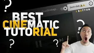 Best Cinematic Tutorial With YouTube I Button||Useful For Youtubers||PHODEO PC||👌👌