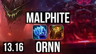 MALPHITE vs ORNN (TOP) | 4/1/11, Rank 15 Malph | TR Grandmaster | 13.16