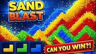 This Sand Puzzle Is ADDICTIVE! 😍 | Sand Blast Game