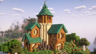 Обучающее видео по дому волшебника Minecraft!